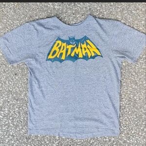 Vintage 80s Batman TV Series Print T-Shirt Medium Single Stitch 1966 DC Comics